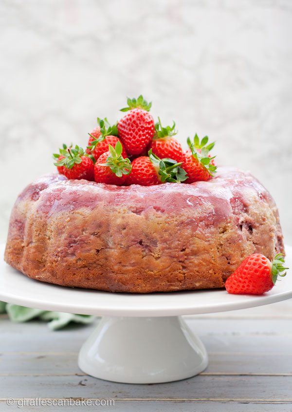 strawberry-bundt-cake-recipes