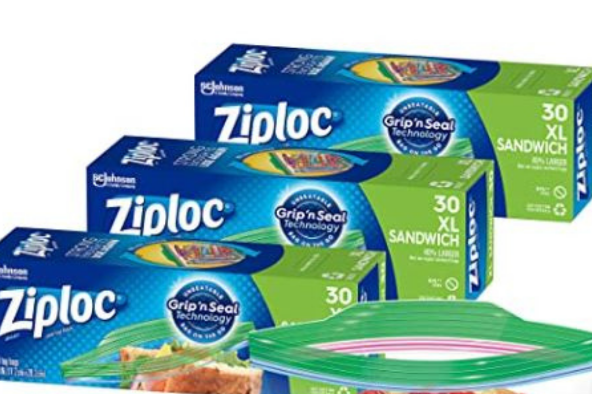 Ziploc Seal Top Bags, Sandwich - 40 bags