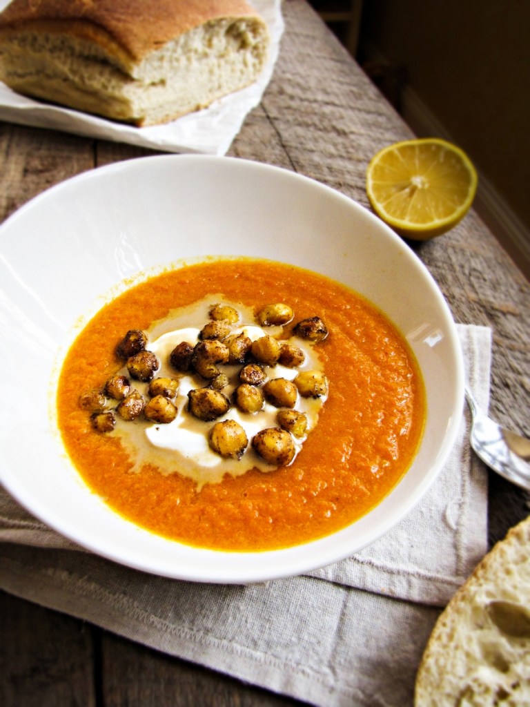 chickpea tahini soup