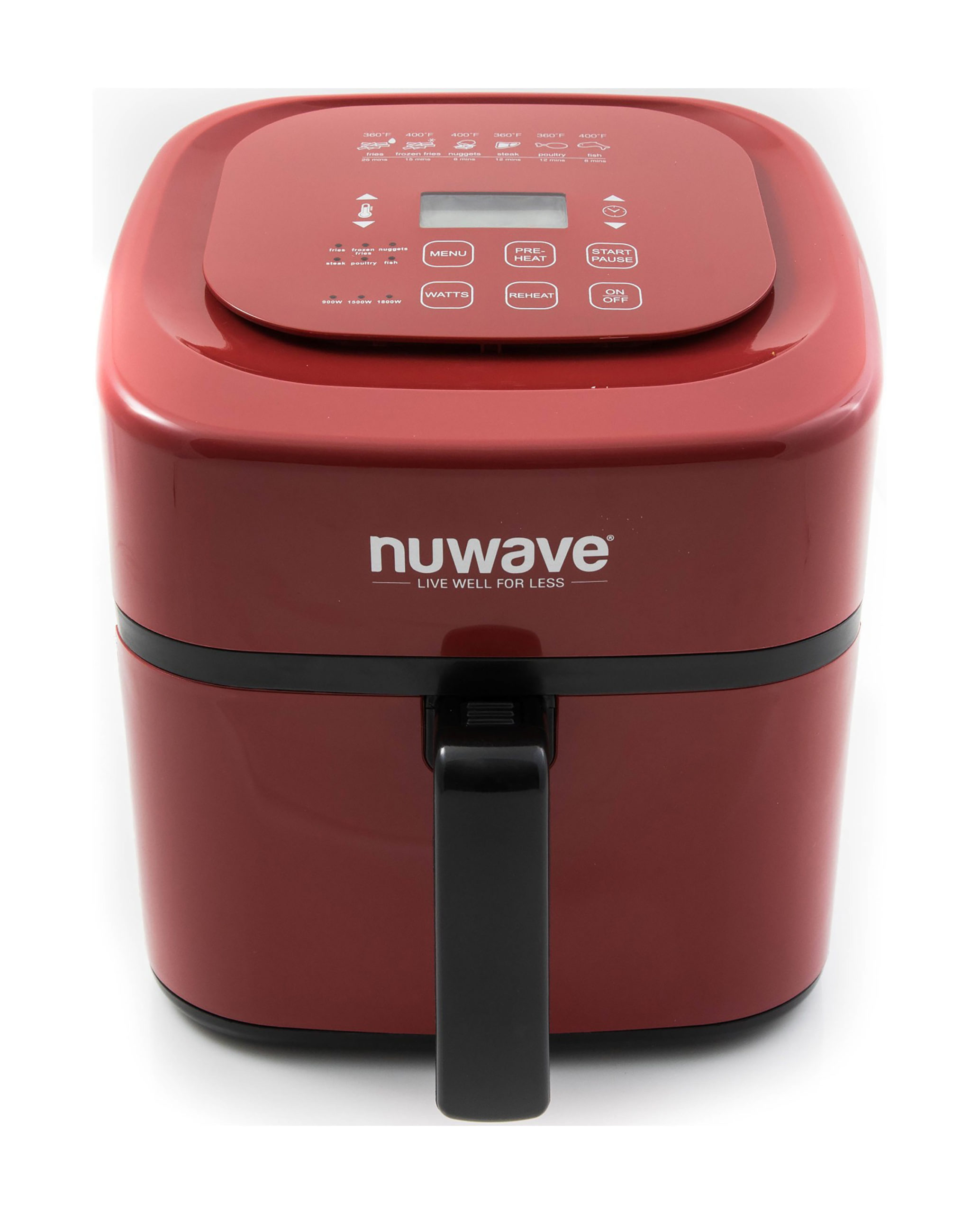 NuWave 37057 6-Quart Digital Air Fryer, Red