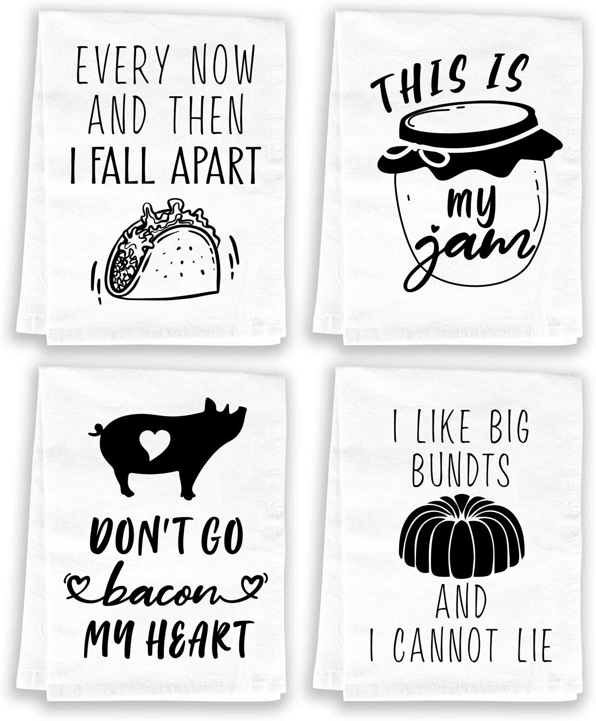 Father's Day Gift Funny Dish Towels Funny Kitchen Towels