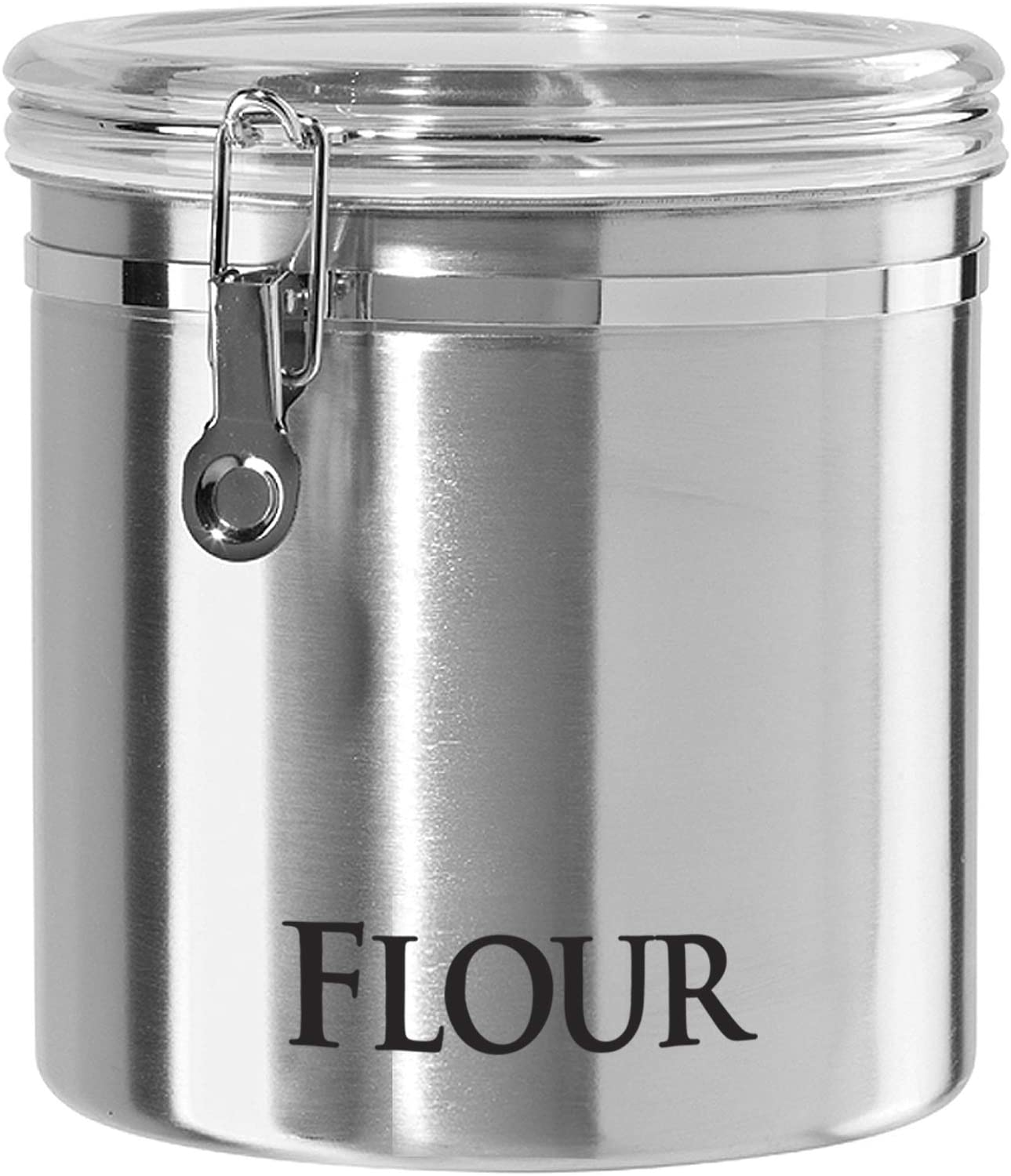 Prep Solutions by Progressive Flour Keeper with Built in Leveler, 3.8 Quart  Capacity