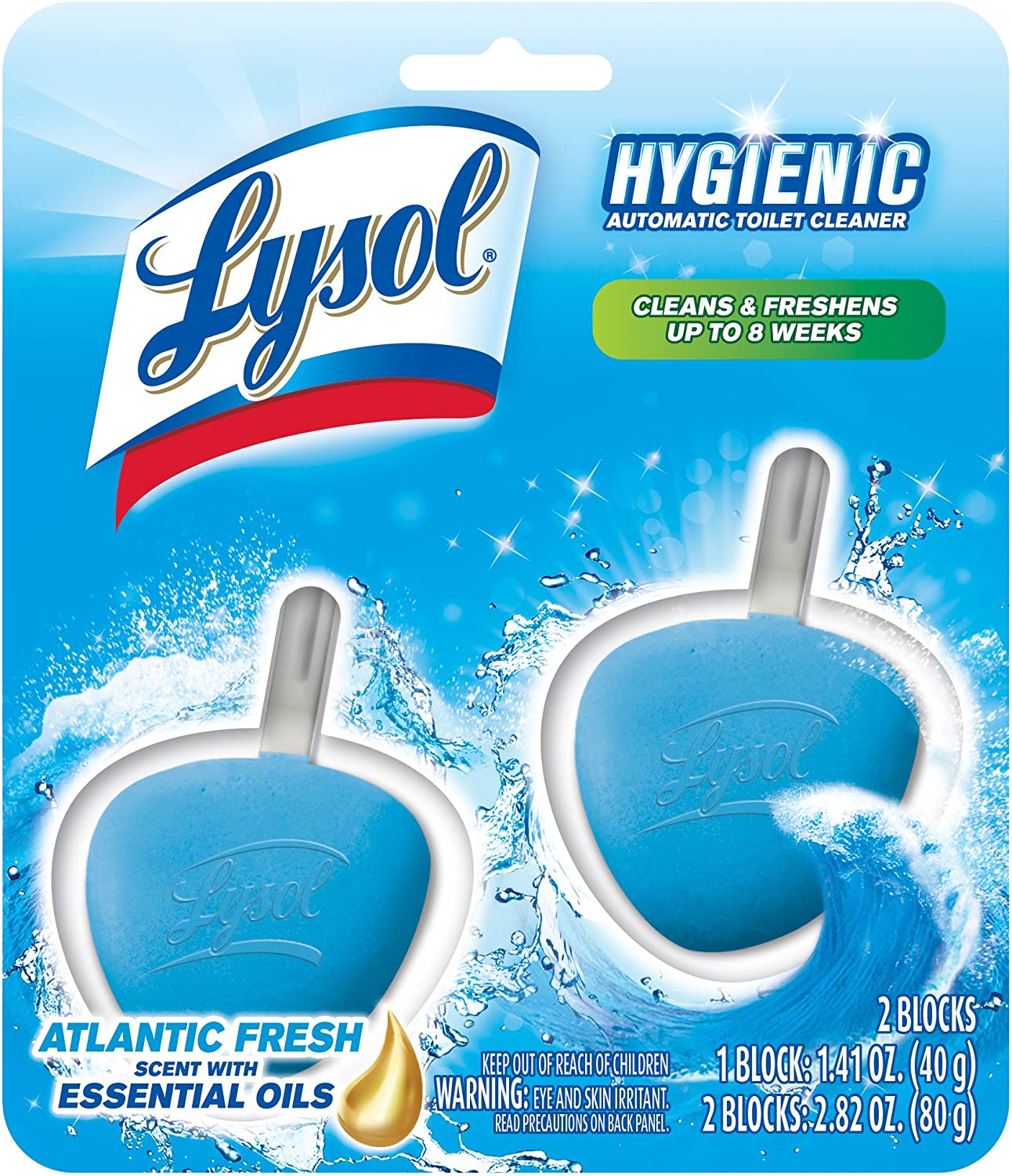 Lysol Toilet Bowl Cleaner Which Cleaner Is Right For You   Lysol Hygienic Automatic Toilet Bowl Cleaner Atlantic Fresh 4ct 2X2ct  