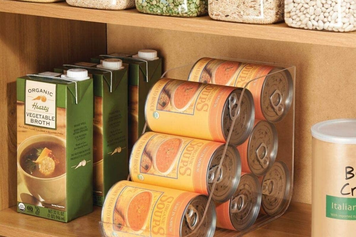 Soda Box to Soup Can Storage – Home and Garden