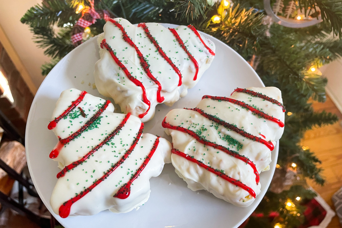 Christmas Tree Cake with Mini Trees Recipe 